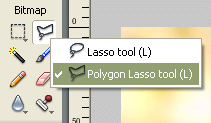 polygon lasso tool